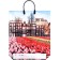 Package "Spring in the city", plastic with a plastic pen, 38x45 cm, 90 μm