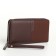 Women's wallet with lightning, gray color