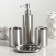 A set of bathroom accessories, 4 items (dispenser, soap dish, 2 glasses)
