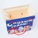 New Year. Gift box New Year's Case "Choir" from the rope. handles with animation 20.5*12*18cm.