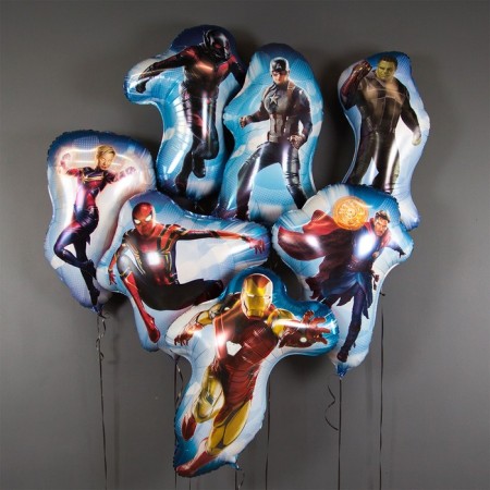 Airy ball "Superman", foil, spiderman-1