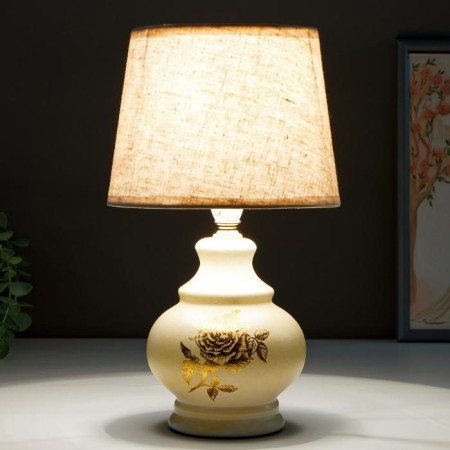 Table lamp 16377/1 E14 40W white 17x17x29 cm Risalux-2