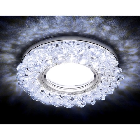 Ambrella Light Lumber built -in LED, G5.3, 3W, Chrome Color, D = 60 mm