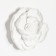 Wall deaf "Mack", 13.5 x 15 cm, white