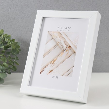 Photo frame Plastic "Mira" 15x21 cm, 650061-6 (plastic screen)-2