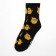 New Year's socks KAFTAN "Fun" size 41-44 (27-29 cm), black color