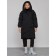 Coat insulated winter female, size 46, black color
