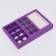 Box for sweets, 16 pcs, lilac, 17.7 x 17.7 x 3.8 cm