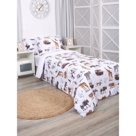 Bed linen 1.5 joint venture safari, size 150x215 cm, 145x210 cm, 50x70 cm