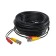 AHD video surveillance cable, BNC + power, 20 meters, black