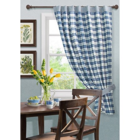 Curtain on the braid with an escaric grab, size 136x175 cm-1