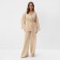 Female set (smell, trousers) KAFTAN BASIC Size 48-50, beige