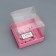 Box the team with PVC lid, "shine with happiness", 10 x 10 x 10 cm. Confectionery packaging