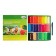 Soft plasticine (wax), 24 colors, 360 g, gamma "bee", with a stack