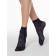 Women's socks in large peas Conte Elegant Fantasy 20, size 23-25, Marino color