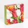 Box for 9 sweets with a shell, "March 8" 13.8 x 13.8 x 3.8. Confectionery packaging