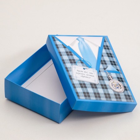 Gift box team "February 23", 21 x 15 x 5.7 cm-1