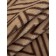 Texrepublic blanket, size 180x200 cm, brown color
