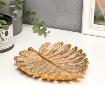 Souvenir Polystone stand "Golden sheet of monsters" 3x20.5x17 cm-1