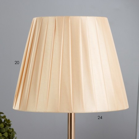 Board lamp with backlight 16885/1 E27 40W gold 22x22x40 cm-2