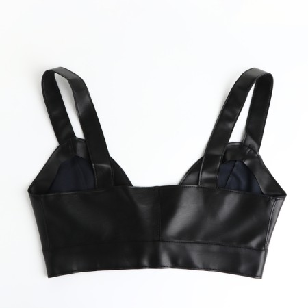Portup - an bodice on the buttons, the color is black-6