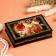 Casket "Flower painting", 11 × 16 cm, lacquer miniature