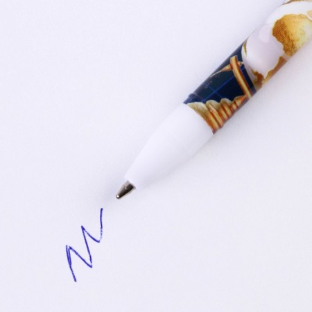 Ballpoint pen for graduation plastic with a cap “Best graduate” Blue pasta 0.5 mm-1