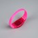 LED pink bracelet, CR2016x2 batteries, pink glow