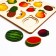 Developing board "Big Fruits", 2 layers