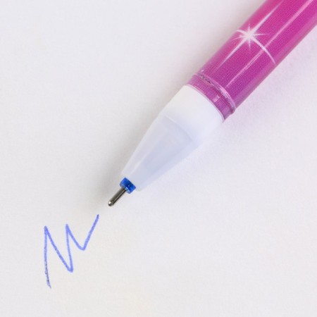 PECHECH WRITE-STRISIS WITH COADE "MASHIC PEAL", GELEVE, 0.5 mm, Blue pasta-2