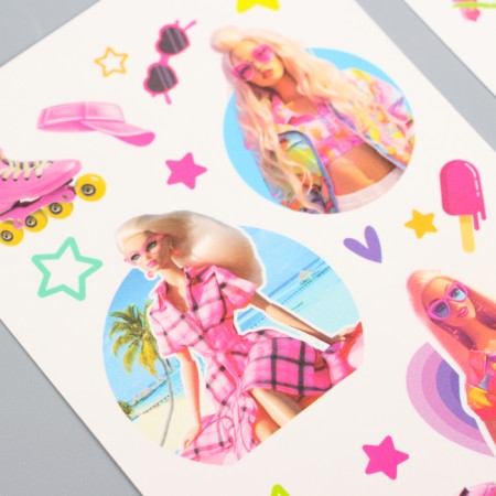 Set for creativity "Doll", translated tattoos, 2 sheets-3