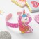 Bracelet-Karcas children's “Chosulka” unicorn with hearts, d = 4.5 cm, colored