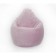 Medical pear chair, size 120x70 cm, pink color, velor