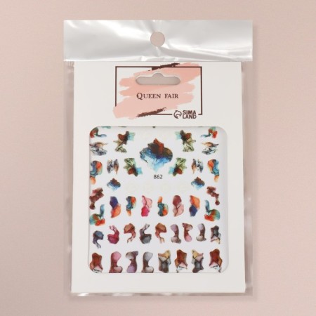 Nail stickers "neoclassic", multi -colored-1