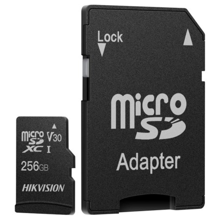 MicrosdxccC Memory Map 256GB Hikvision HS-TF-C1 (STD)/256G/Adapter C1 V30 + Adapter