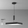 Technical C032CL-90W4K-SQ-B, LED, LED, 90W, 60x60x6 cm, 7580lm, Black Color Black