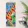 Picture on the numbers "Panel. Graffiti ", 35 × 88 cm, 28 colors