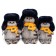Soft toy "Basik in a fur hat and scarf", 22 cm ks22-282