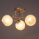 Amelia chandelier 3x60W E27 Beloma 46x46x22cm