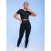 Sports T-shirt Feminic, size m-l, black color