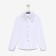 School blouse for girls, white color, height 140 cm