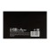 Lowed A6 planing, with opened sheets, 50 sheets, gluing, soft cover, Black Style