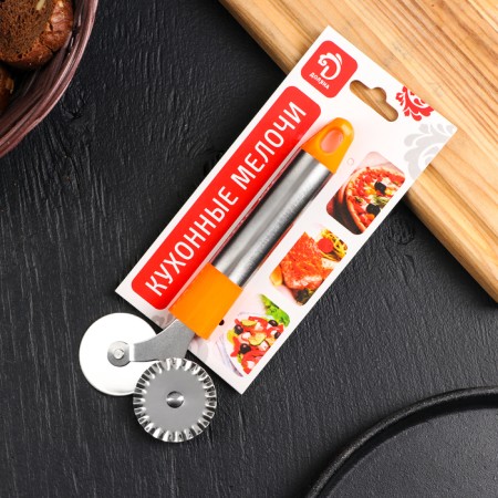 Knife for pizza and dough "Arnie", 17.5 cm, color mix-3