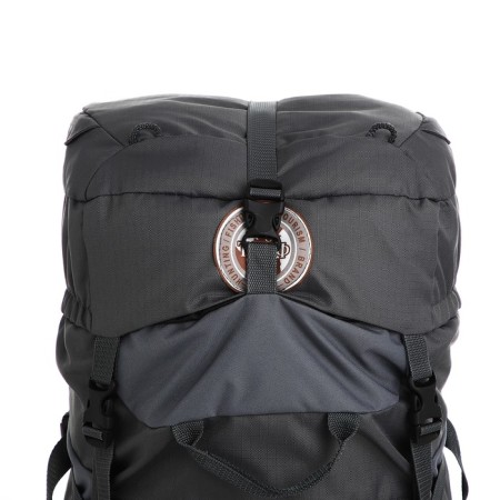 Tourist backpack, TAIF, 90 l, a lace department, 2 outer pockets, color gray color-4