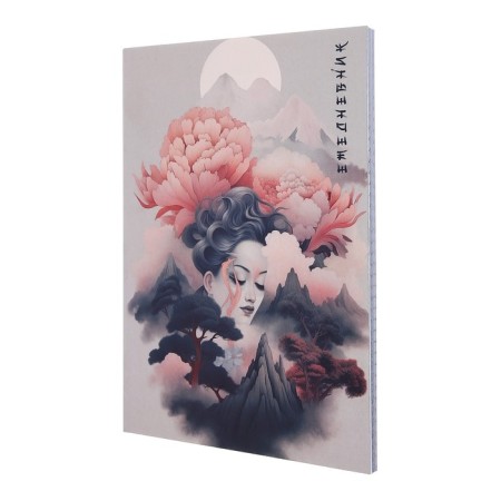 The diary of a non -stroke A5 80 sheets, soft cover "Eastern Beauty"-1