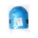 Protective, universal knee pads, 17 × 13 cm, blue, Greengo