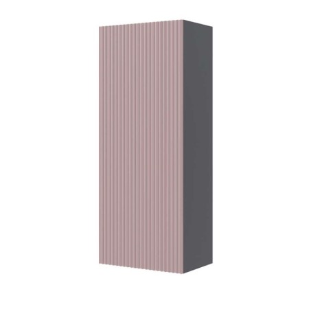 Cabinet of hinged sirinia, 400 x 270 x 1000, gray graphite/MDF powder