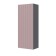 Cabinet of hinged sirinia, 400 x 270 x 1000, gray graphite/MDF powder