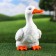 Garden figure "Goose" 23x14x27cm ////