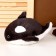 Soft toy "Kunning", 25 cm, black color